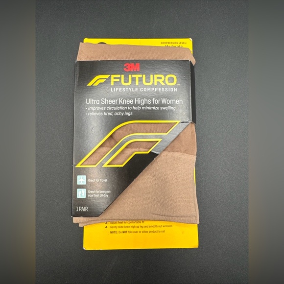 Futuro Knee Highs for Women MODERATE MEDIUM - Picture 1 of 7